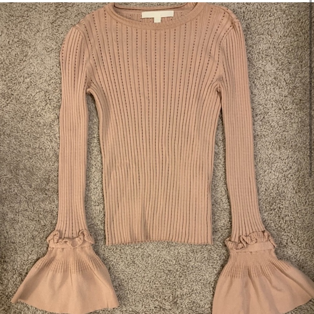 Jonathan Simkhai Bell Sleeve Sweater